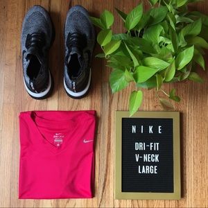 Men’s Nike Dri-Fit V-Neck running shirt